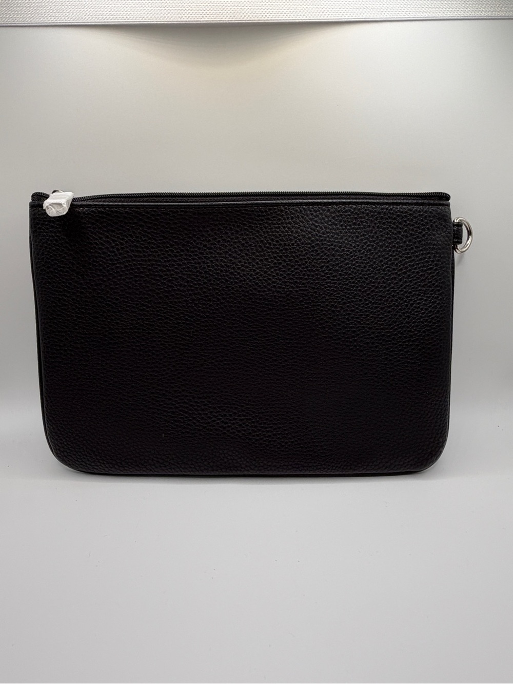 Min Rubie clutch by 31 embroidered with J